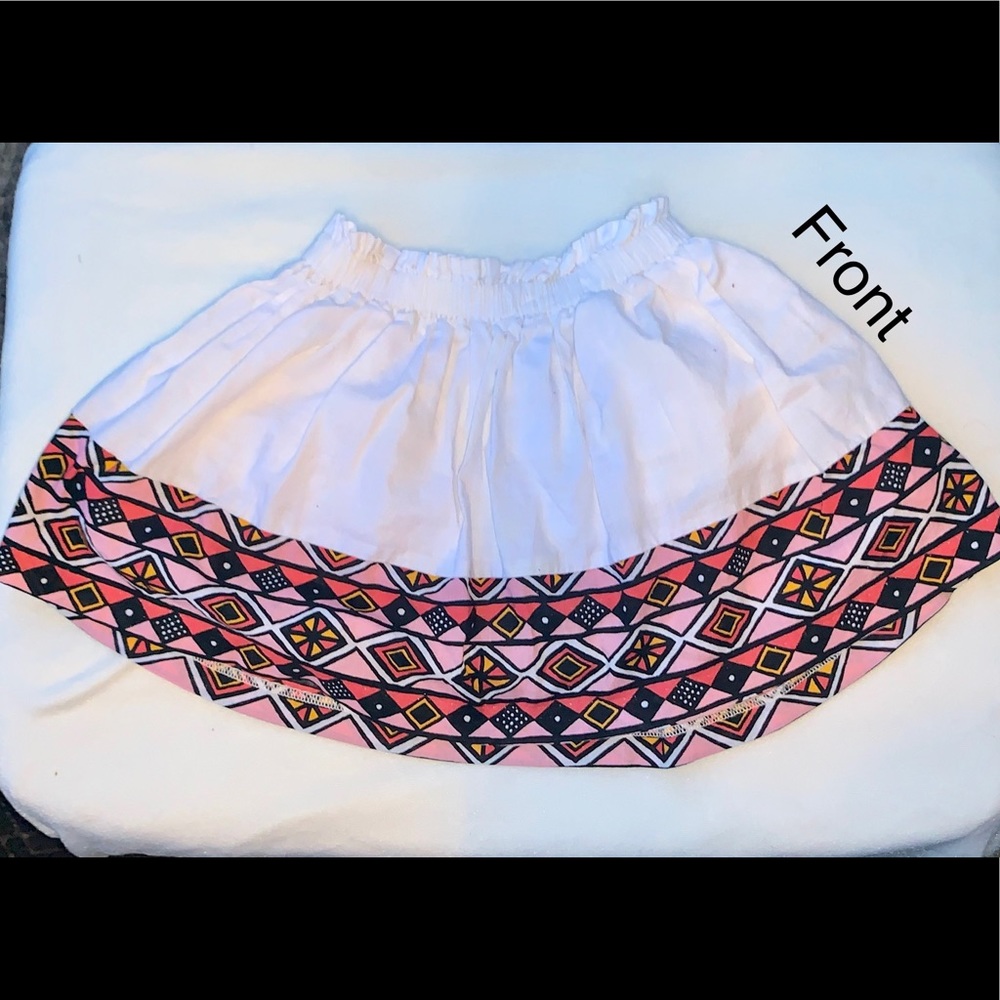 Genuine Kids OshKosh Girls Aztec Skirt SZ 5 NWOT